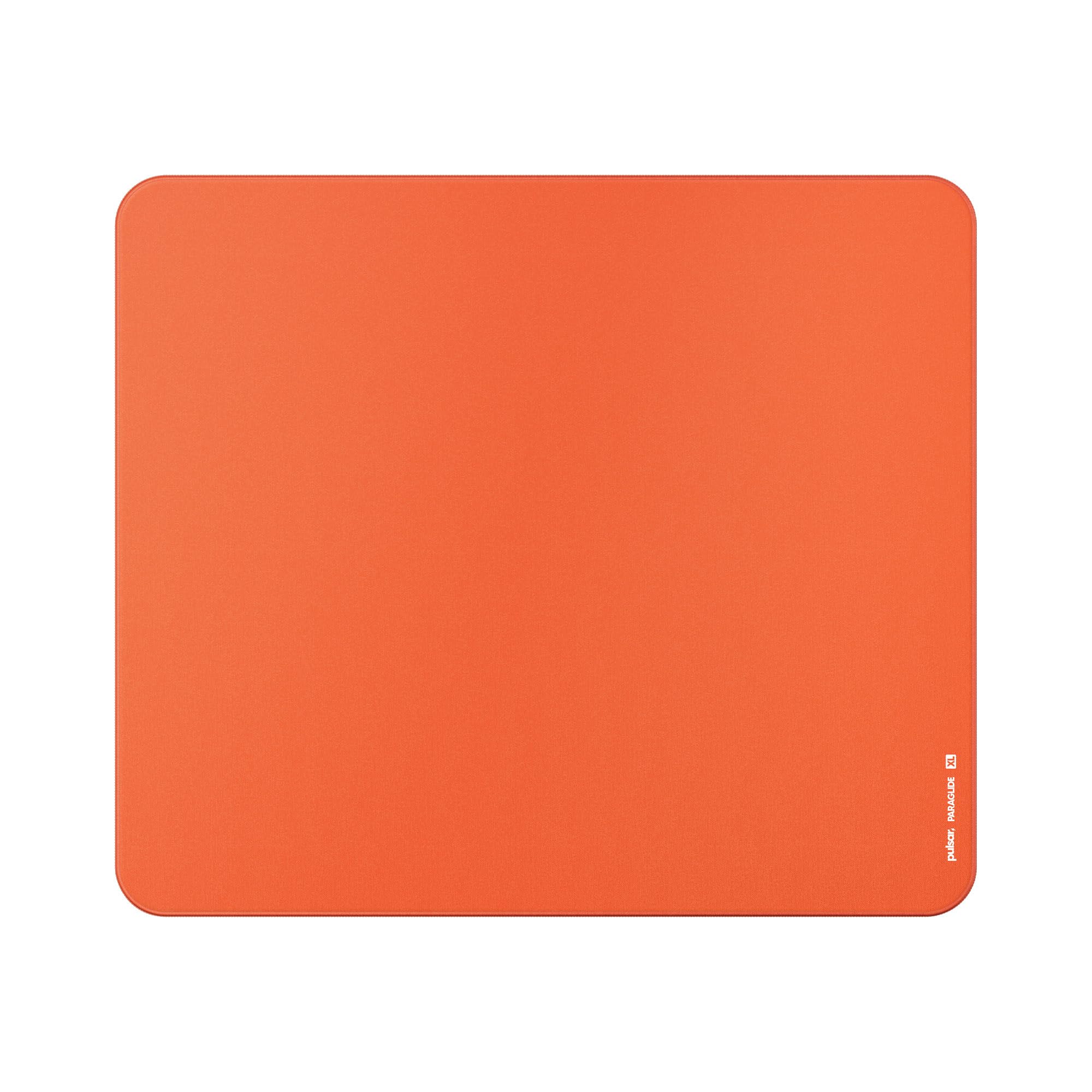 Pulsar - Paraglide XL Esports Level Premium Gaming Mouse Pad - Medium Speed, Smooth Glide, Stitched Edge, 19.3 x 16.5in (XL, Orange)