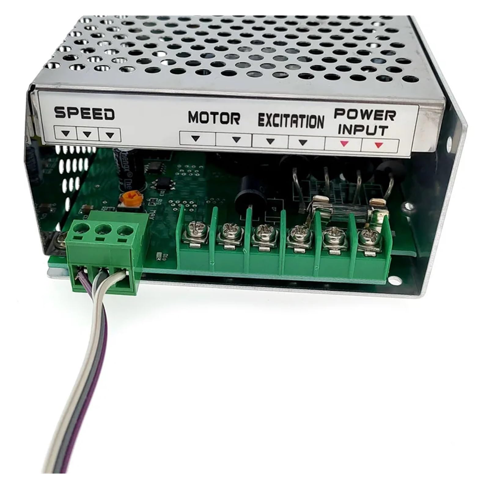 Regolatore di velocità 0-110 V CC WK611 for controllo avviamento elettronico alimentazione Adatto for ingresso del mandrino 110 V-220 CA 6 A Motor Drivers