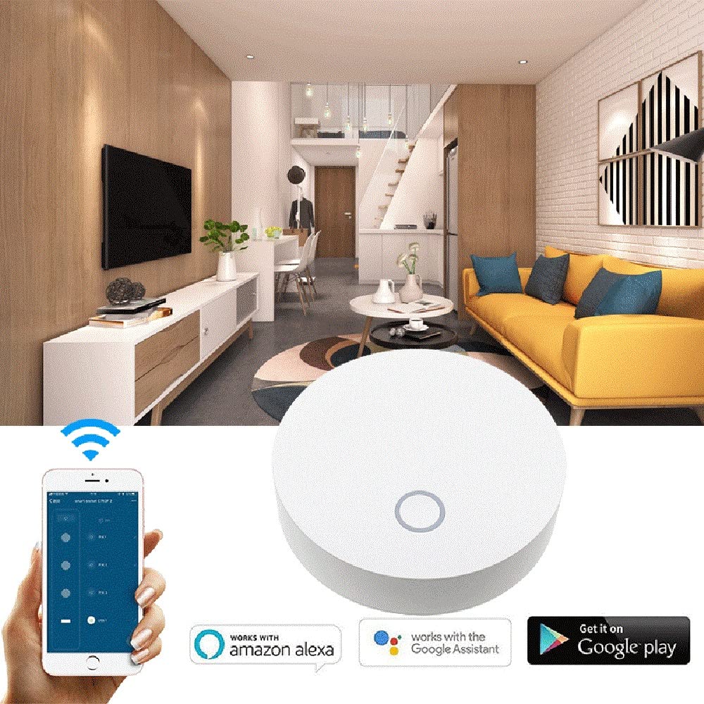 Smart Tuya ZigBee Hub Gateway Smart Home Bridge Smart Life APP Control remoto inalámbrico Trabajo con sensores Tuya Zigbee