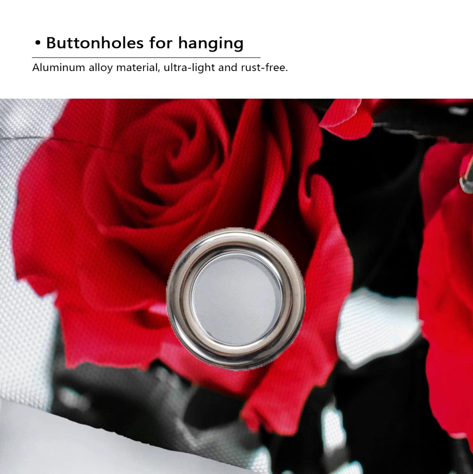 Moderne Florale Duschvorhänge Luxus Rote Rose Romantische Badezimmer Duschvorhang Sets Waschbarer Duschvorhang im Hotelstil mit Haken 200x180 cm