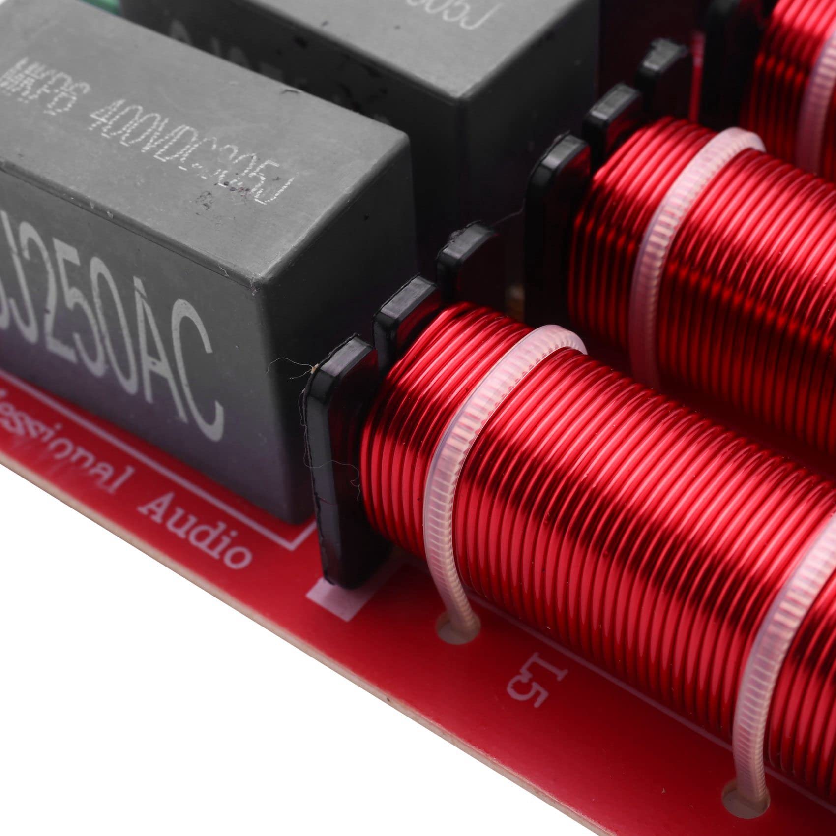 2 haut-parleurs 300 W 5 voies séparateur de fréquence audio, 2 tweeters, 2 intermédiaires + 1 haut-parleur de basse croisés pour système audio domestique