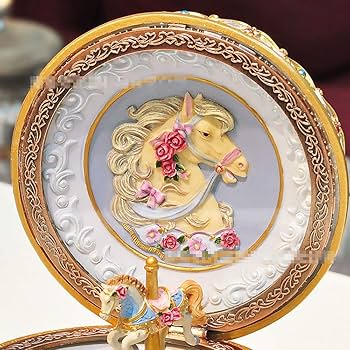 Amazon.co.jp: オルゴール メリーゴーランド 音楽ボックス オルゴール