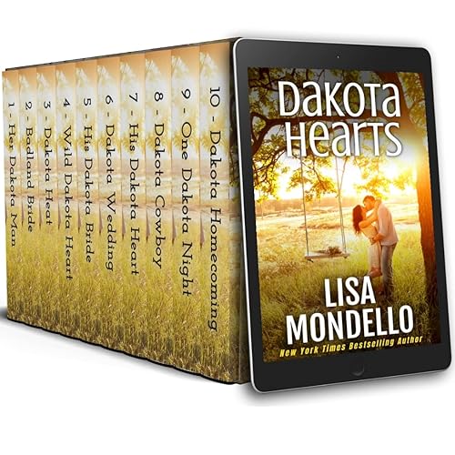 Dakota Hearts Boxed Set 1-10 Small Town, Second Chances, Reunion, Navy SEAL, Brothers, Family Saga, Friends to Lovers, Heartwarming Romance