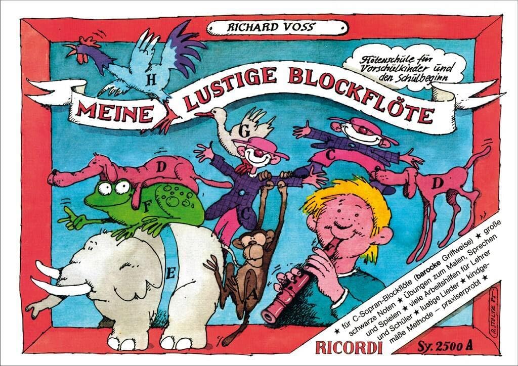 Meine Lustige BlockfloeTe Band 1 (Barocke Griffw.)