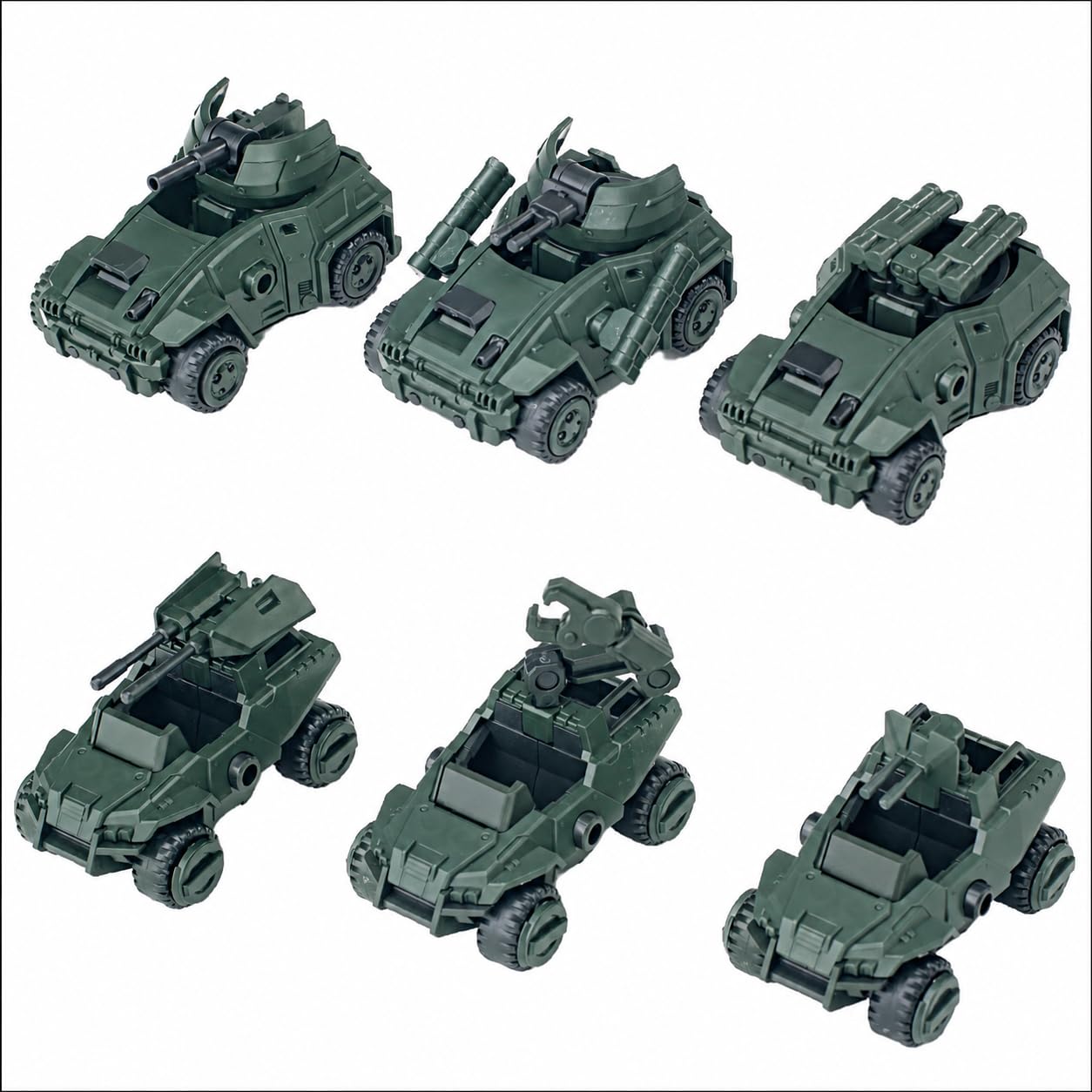 TOYVERSE Sheik Mainland Bobcat Porcupine Car Team Green