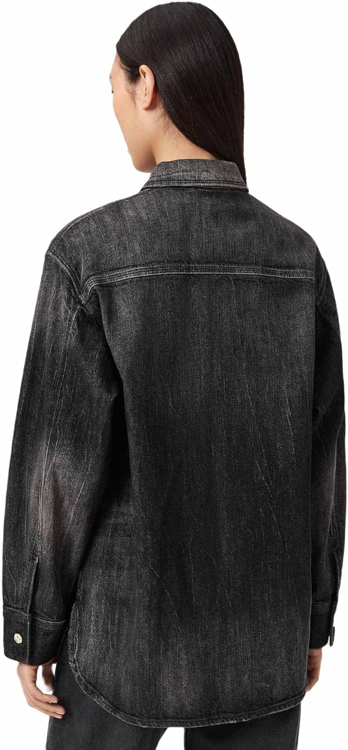 Allsaints Womens Bryn Denim Shirt - Image 3