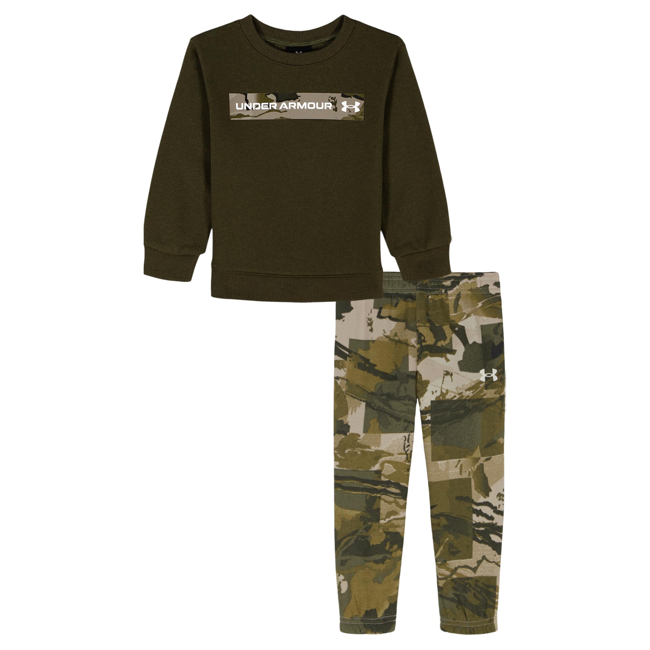 Under Armour Boys' 2-Piece Hoodie Set, Pullover Sweatshirt and Fleece Pants