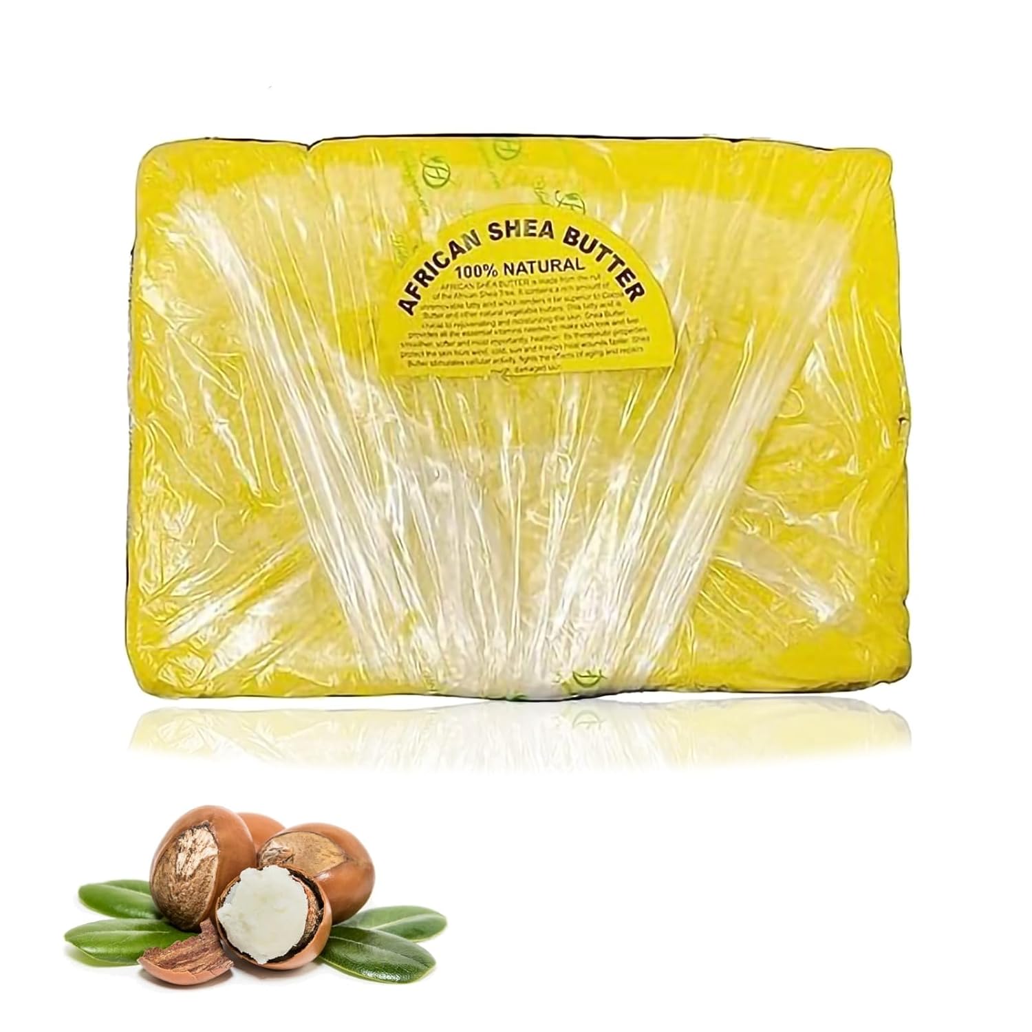 100% Natural Unrefined Ghana Shea Butter 5LB Low Tox