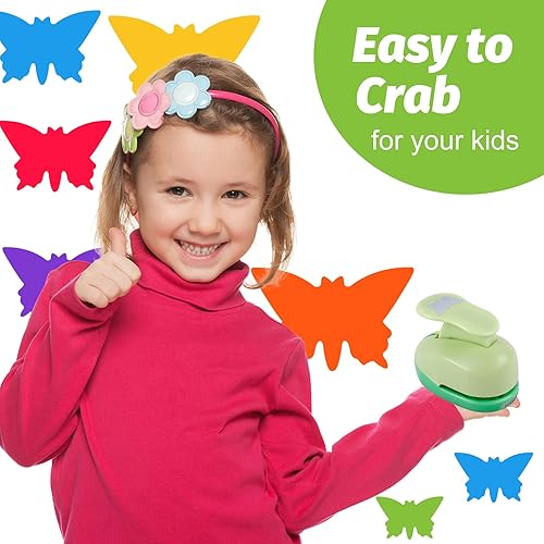 Miniatura 103 de UCEC Perforadora circular, perforadora circular de 1.25 pulgadas, perforadora de papel, perforadora de papel hecha a mano para manualidades