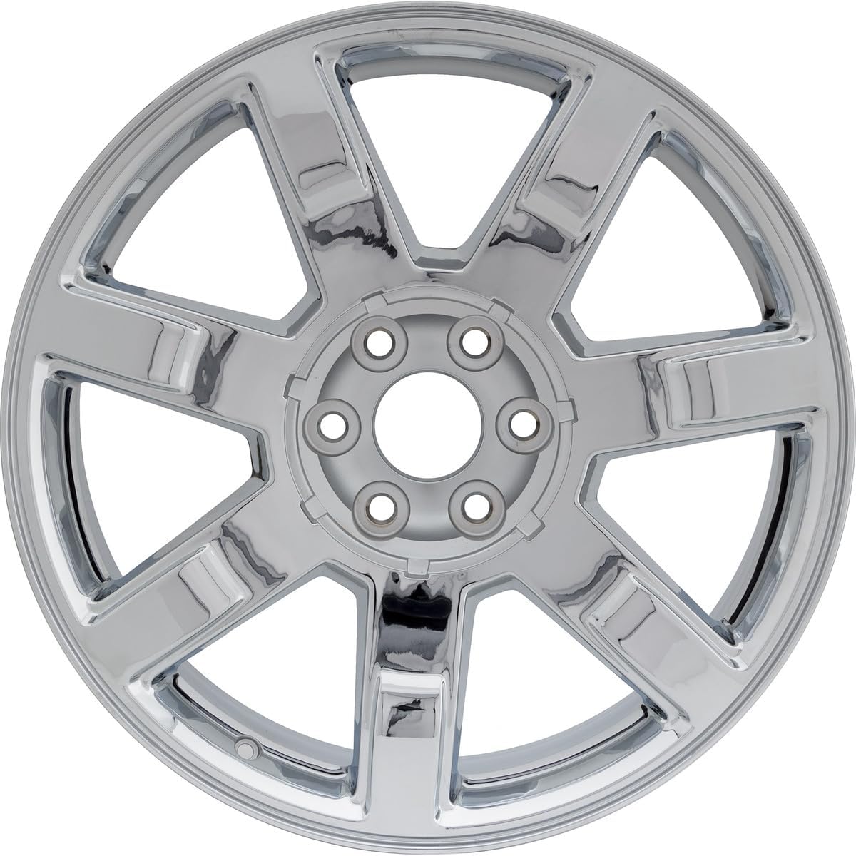 Partsynergy Replacement For New 22 Inch Aluminum Wheel Rim Fits 2007-2014 Cadillac Escalade 6 Lug 139.7mm 7 Spokes 22x9 inch