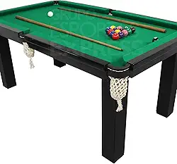 Klopf, Mesa de Bilhar Residencial Tec. Verde MDF Klopf Cód. 1035