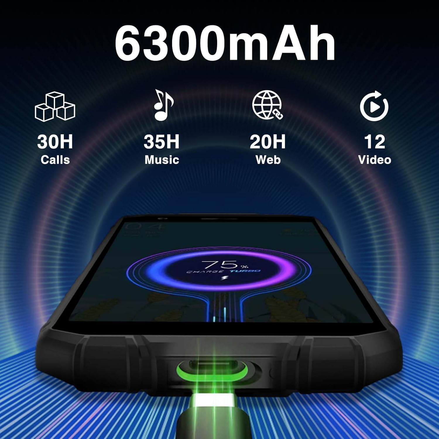 Amazon.com: DOOGEE S41 MAX Rugged Smartphone Unlocked 2024,16GB+