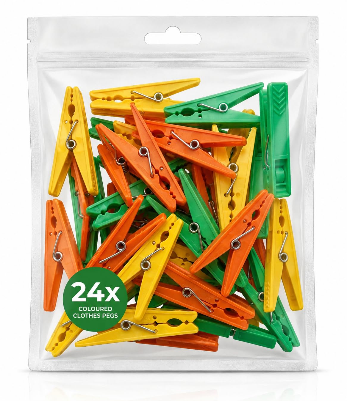24 pcs Heavy Duty Rust Free Cloth Peg and Clothes Clip for Drying Clothes, Strong Grip Laundry Drying Pins for Hanger Rod and Rope, Wash Line Cloth Clips.-image-32