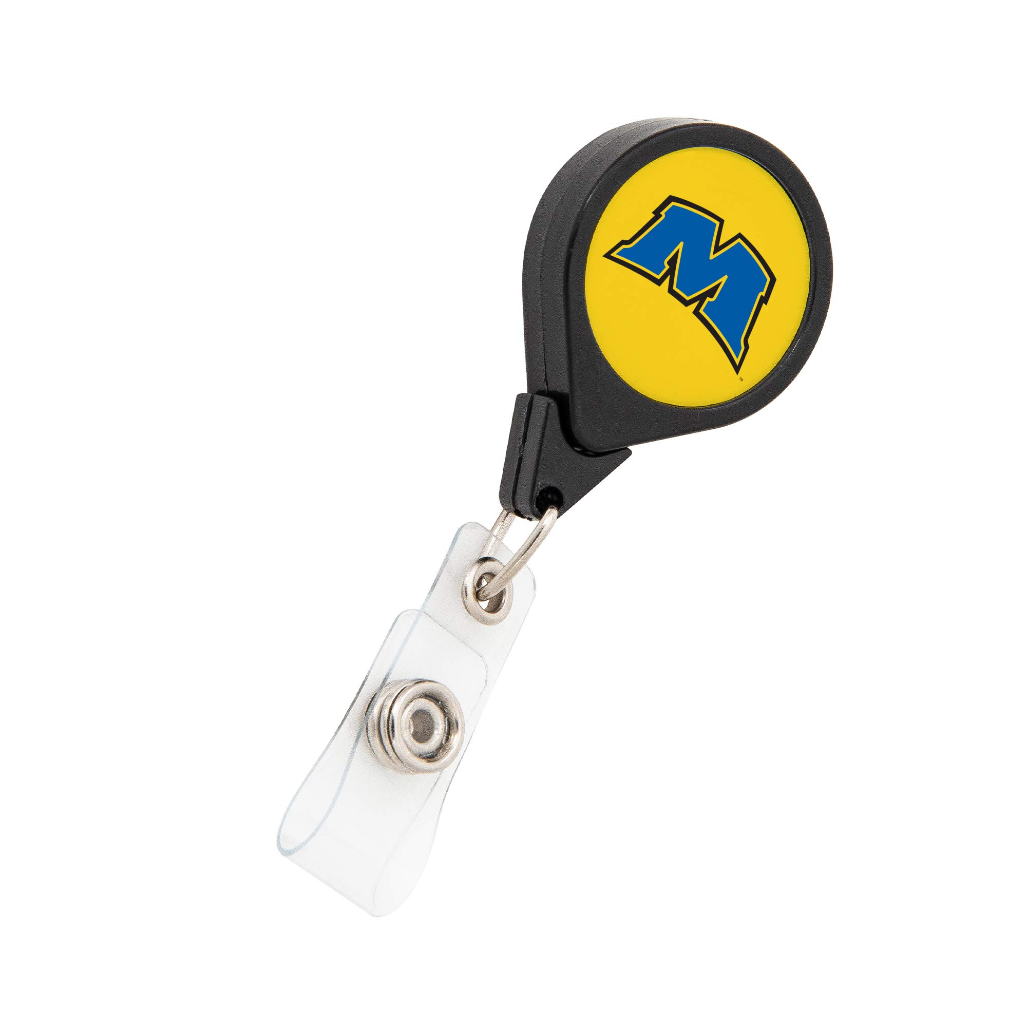 Desert Cactus Morehead State University Retractable Badge Holder MSU Eagles ID Reel with Ticket Clip for Lanyard, Work, School & Office Access
