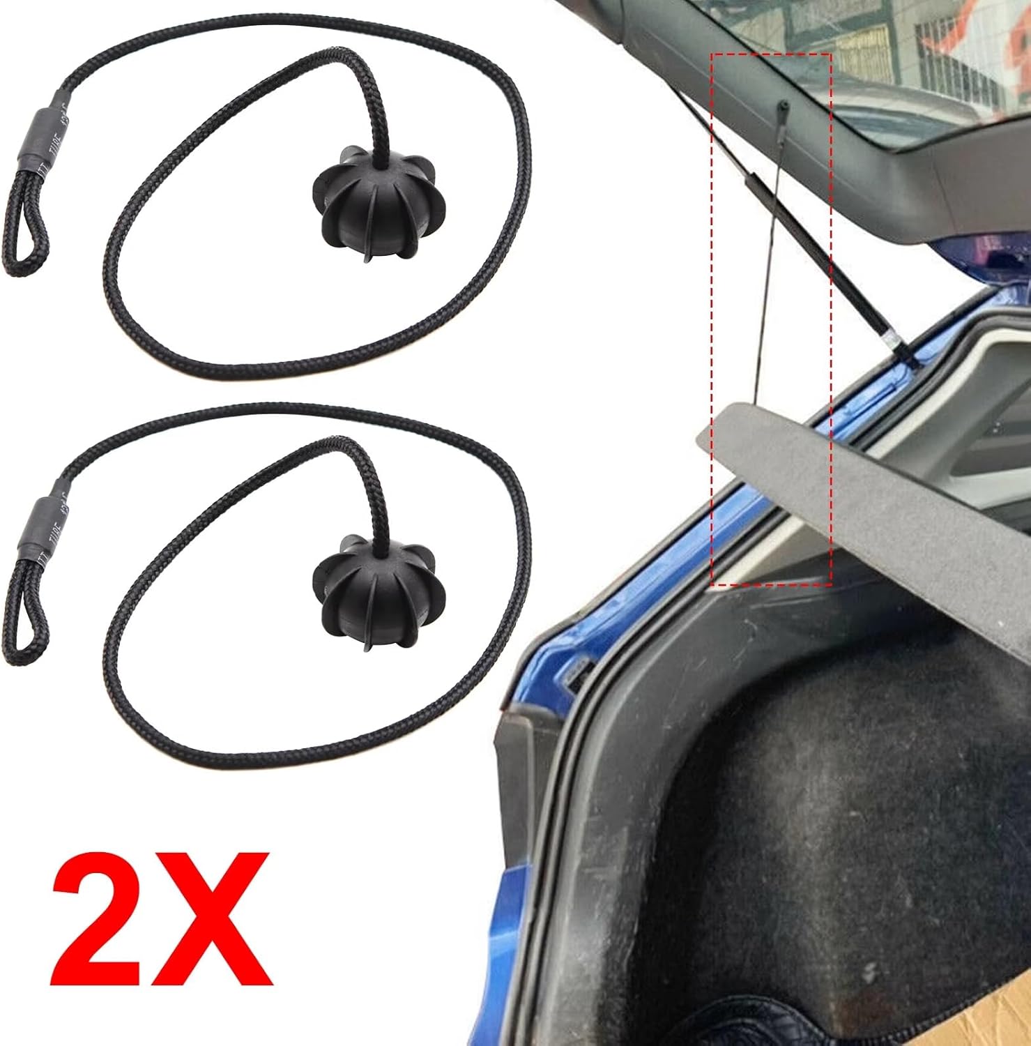 Car Parcel Shelf Rope for Skoda for Octavia A5 A7 1Z 5E for Superb 3T 3V for Fabia MK1 MK2 MK3 Rear Trunk Tray Arcel Shelf Strap String Cord