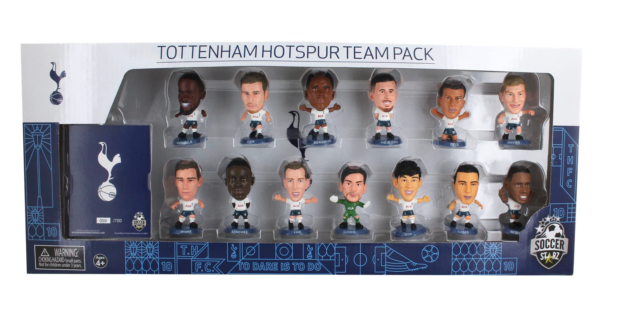 SoccerStarz - Spurs Team Pack 13 Player (2021/22),Tottenham,TPTH2021