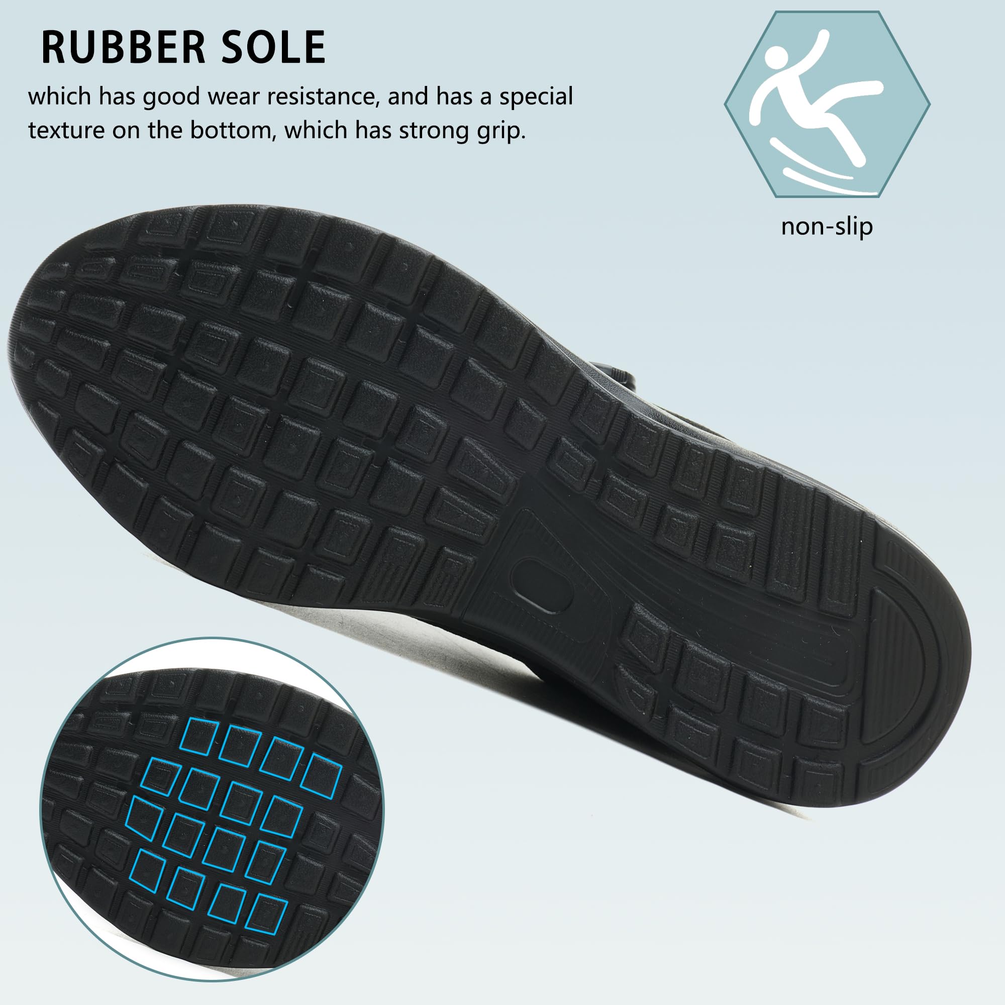 Zapatos de Seguridad Punta de Acero Transpirable Antideslizante para Hombre Mujer