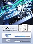 LISEN 15W pour MagSafe Chargeur de montage de voiture $24 Aimants les plus forts $ Support de téléphone voiture Chargeur magnétique sans fil $360° & Tableau de bord MagSafe Accessoires de voiture pour maman iPhone 17 Pro 16 15 14 13
