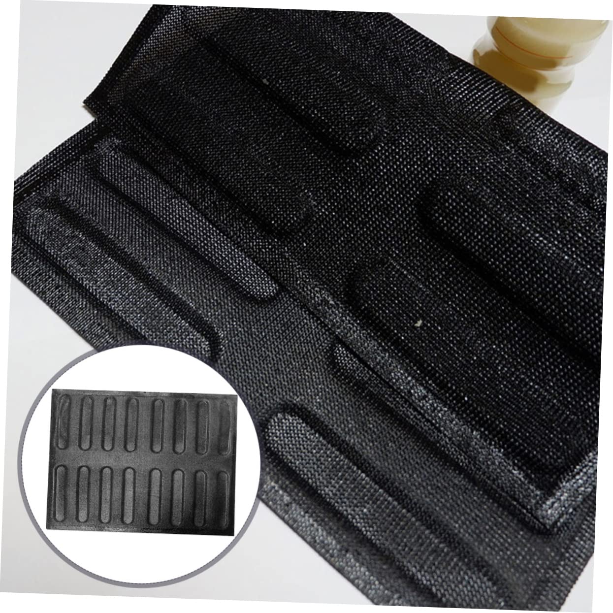 Molde Para Brownies Divisores Silicona Transpirable Hornear Pan Accesorio Para Hornear