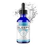 FWS Sleepy - Liquid Melatonin with Magnesium, L-Theanine - Natural Sleep Aid - Fast Acting Liquid Drops - Helps You Get to Sleep and Stay Asleep for a Good Night's Rest - Adults, Teens, Kids