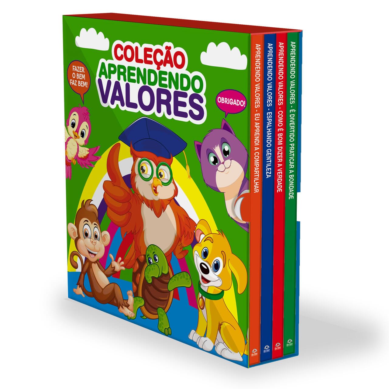 Livrinhos UOKOW Coleção Aprendendo Valores pour apprendre la politesse aux petits