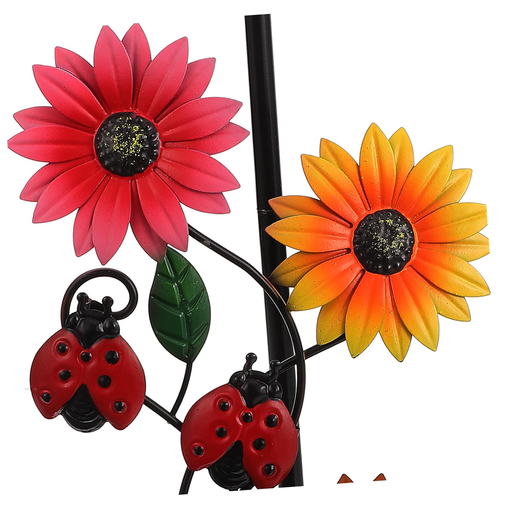 SHINEOFI Portarotolo da Cucina in Ferro a Girasole, Base Stabile, Decorativo e Facile da Spostare, per Cucina e Soggiorno, Supporto Verticale per Carta