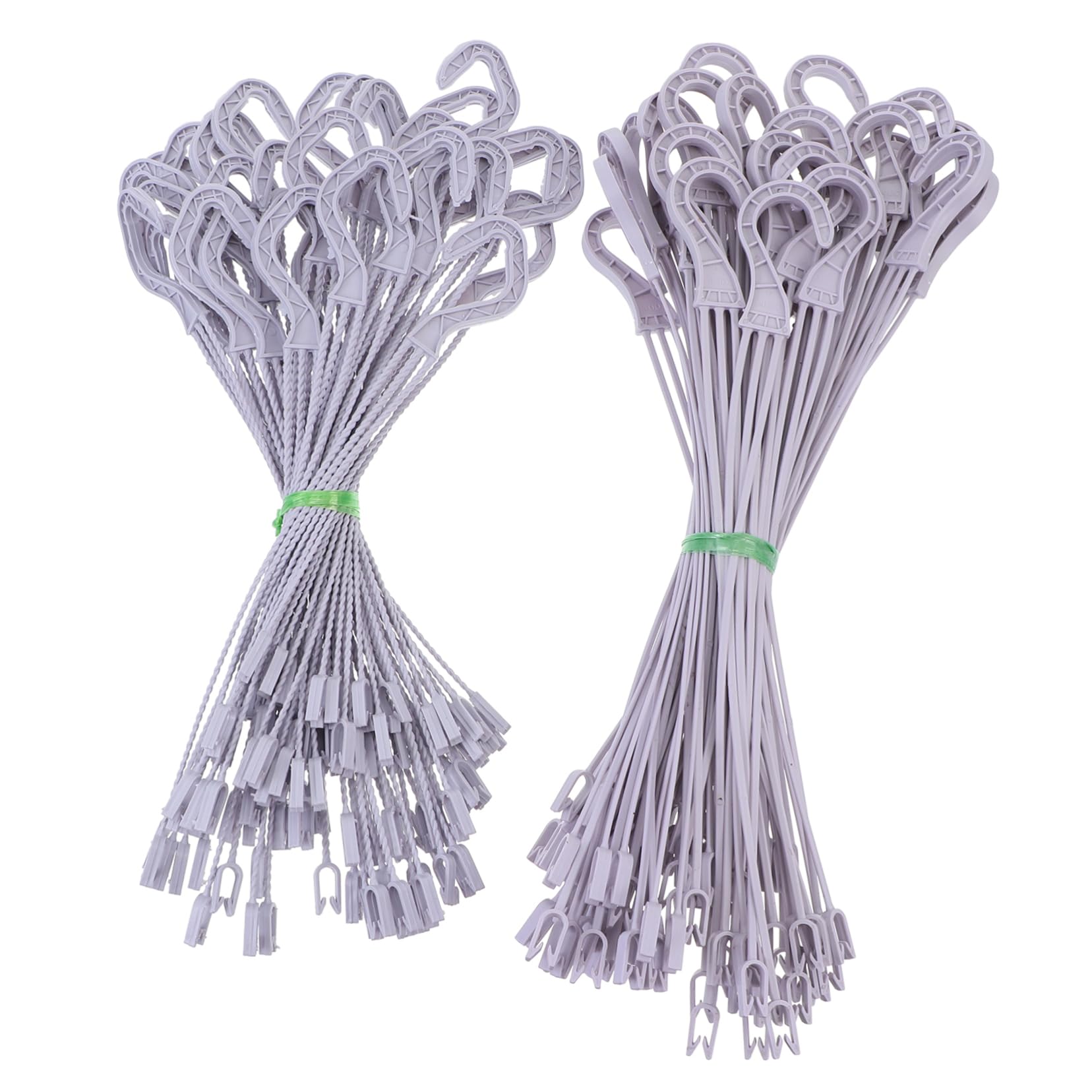 SUPVOX 60 Crochets Suspendre en Plastique pour Pots de Fleurs, Installation Facile, Pratiques, pour Jardinière et Balcon, Lot de 60 Pièces