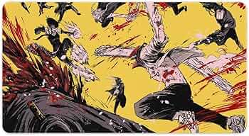 Amazon.co.jp: マウスパッド 大型 ゲーミングマウスパッド デンジ レゼ