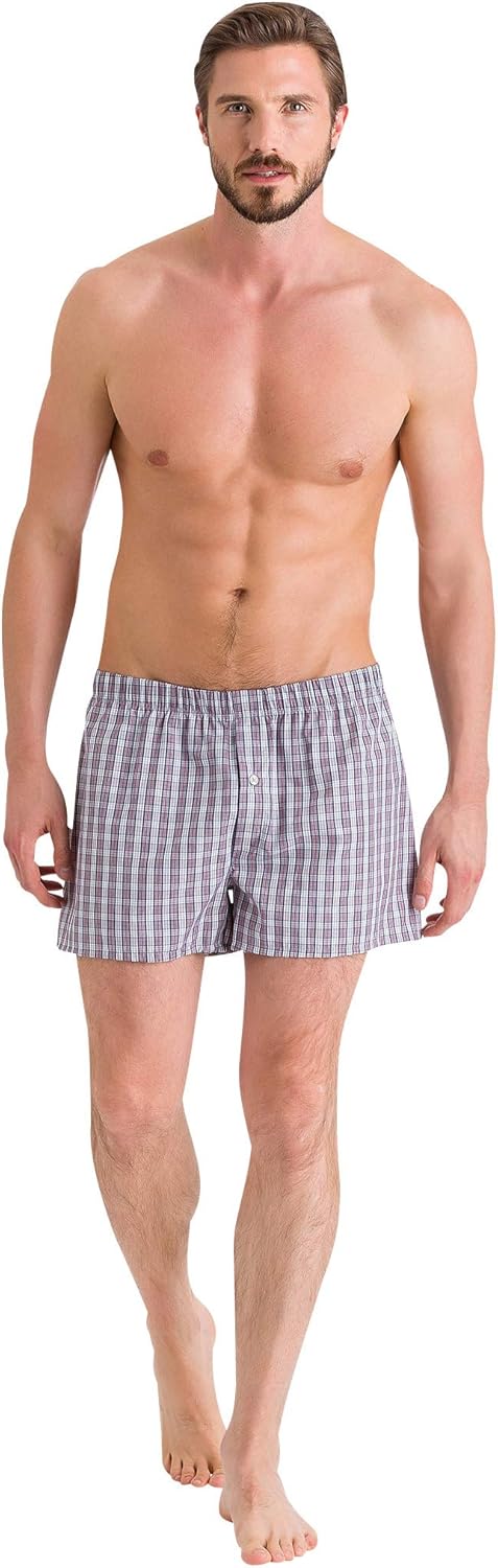 HANRO Men's Fancy Woven Boxer
