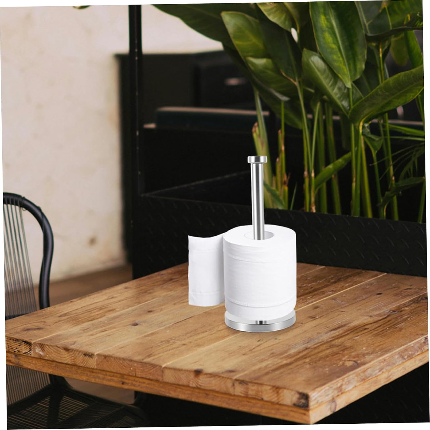 Zerodeko Commercial Paper Towel Holder Kitchen Tissue Holder Easy to Use Modern Aesthetic