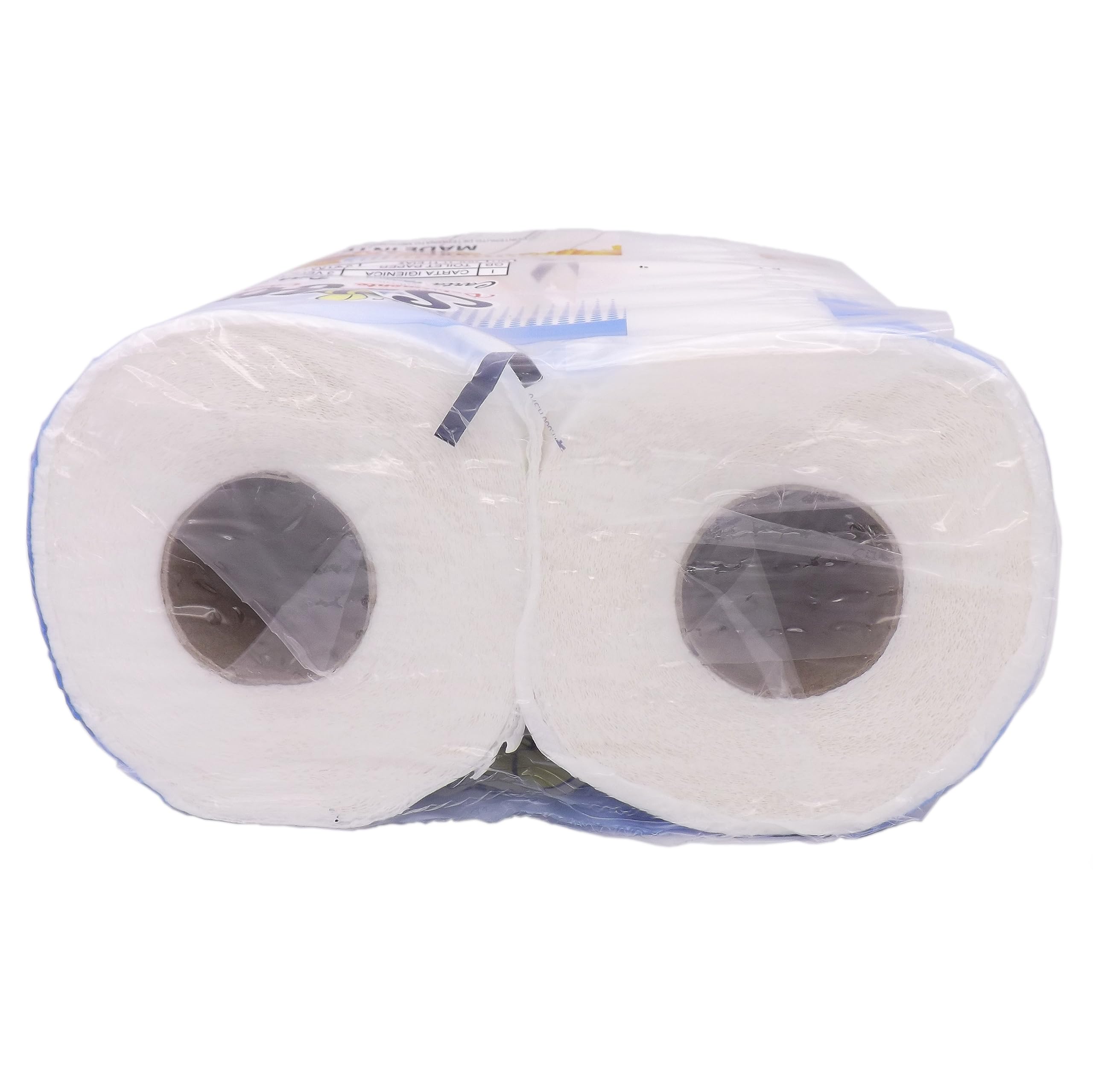 Carta Igienica Softly 3 Veli, 40 Rotoli (10 pacchi da 4 rotoli), Morbida e Resistente, Goffratura Floreale, Bianca, in Pura Cellulosa, Delicata sulla Pelle, Non Profumata