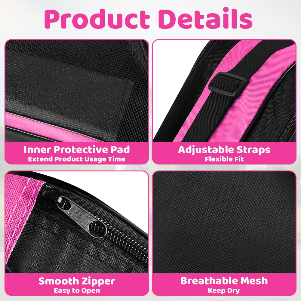 Flintronic Borsa Pattini Traspirante con Tracolla Regolabile per Scarpe Skate e Pattini in Linea