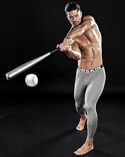 Miniatura 7 de DRSKIN Paquete de 5, 4, 3 o 1 pantalones de compresión para hombre, mallas deportivas, capa base, para correr, entrenamiento atlético, yoga activo