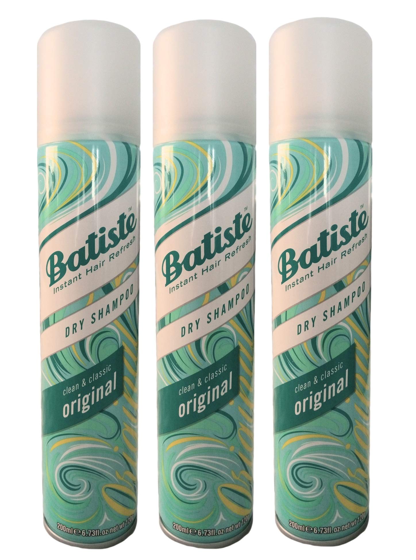 BatisteShampoo Dry Original 6.73 Ounce (199ml) (3 Pack)