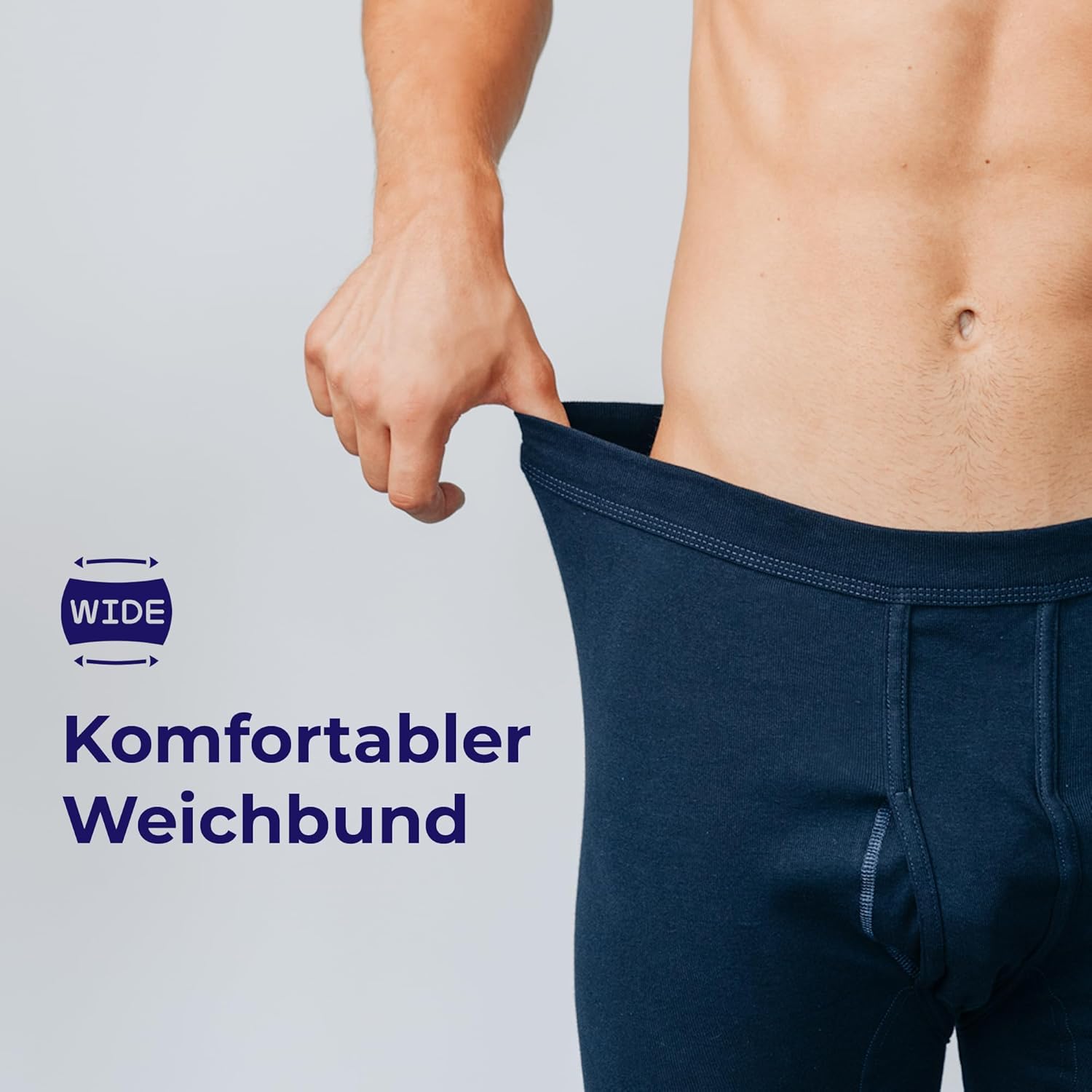 Boxer Uomo Cotonella - Confezione Da 6 Paia In Cotone Bielastico - Foto 4