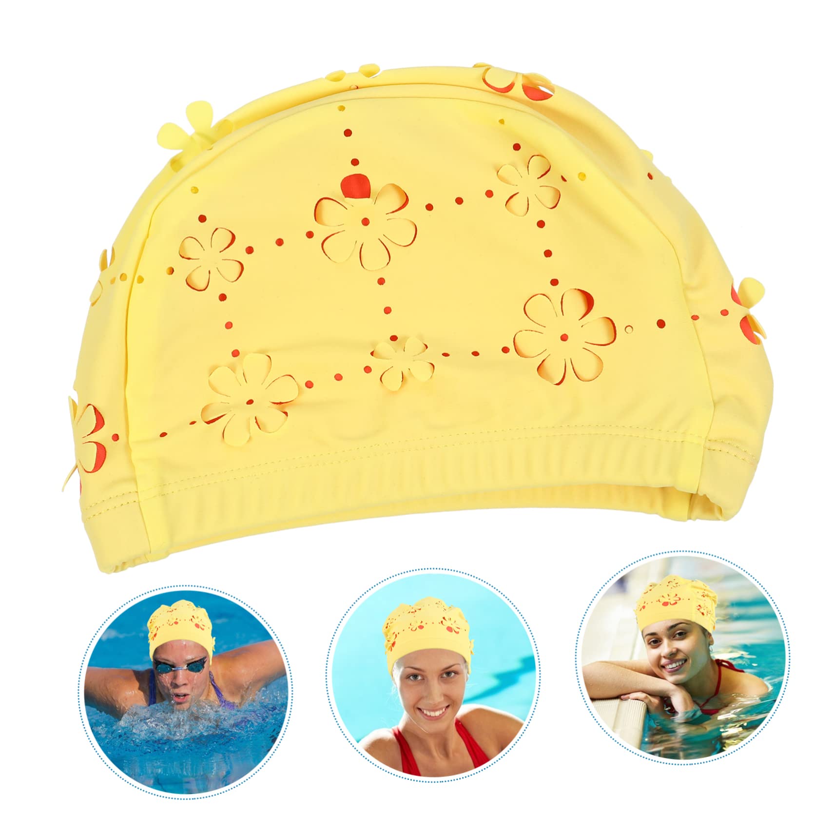 3 Uds Protección para Los Oídos Gorro De Natación para Adultos Gorro De Natación Gorro De Natación para Niños Gorro De Natación De Moda Gorros De Natación para Niños Gorro De Baño