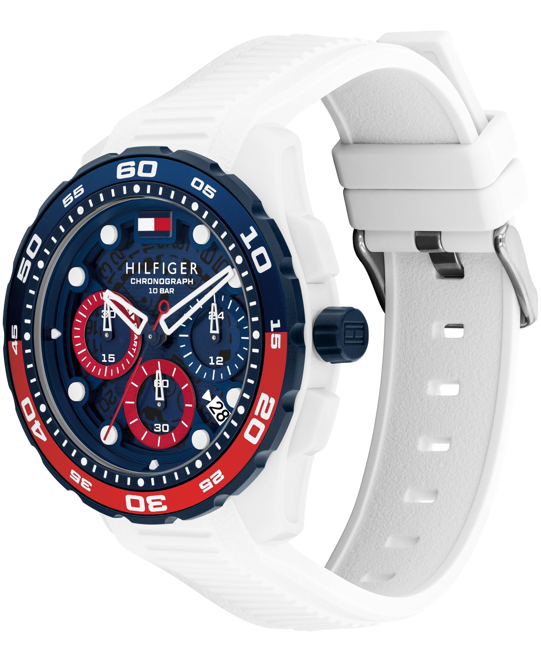 Tommy Hilfiger Reloj de Cuarzo analógico para Mujer Tea Collection con Brazalete de Malla de Acero Inoxidable