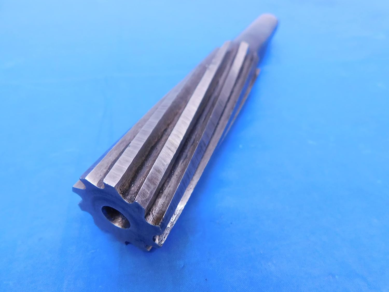 1.1435" O.D. HSS Chucking Reamer Morse Taper #3 Shank Spiral 10 Flute MT3 - MS5197LVR