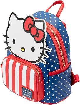 Loungefly Backpack Hello Kitty - Backpack - Cute Collectable Bag - Gift Idea - Official Merchandise - for Boys, Girls Men and Women - Anime Fans