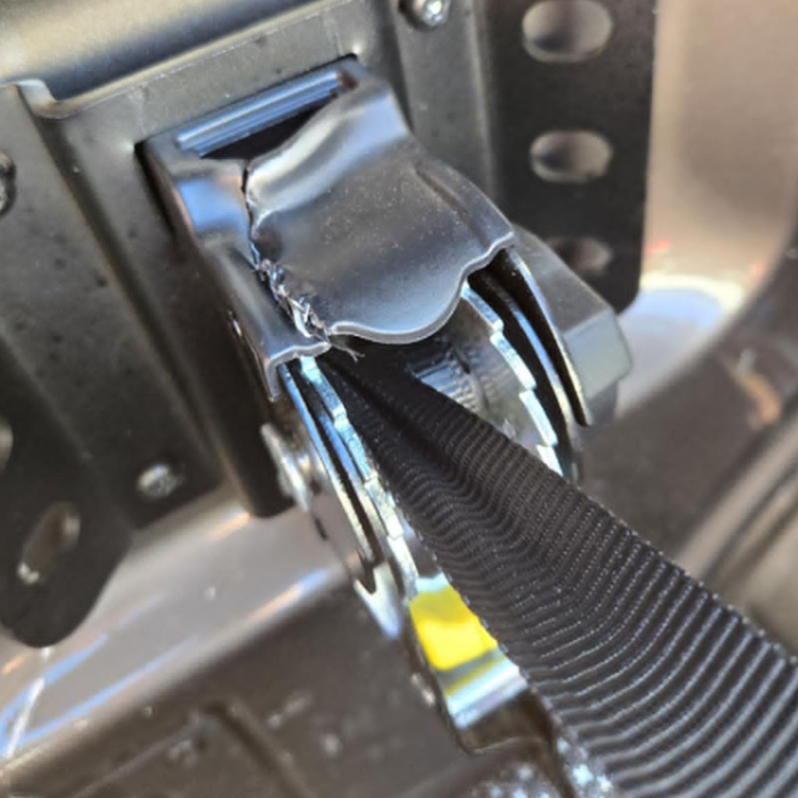 Ratchet Tie Down Kit, 2 szt. Zaciskane Pasy Transportowe z Klipsami, Automatyczny Zestaw Napinaczy do Ładunków dla Samochodu, Motocykla, Przeprowadzek