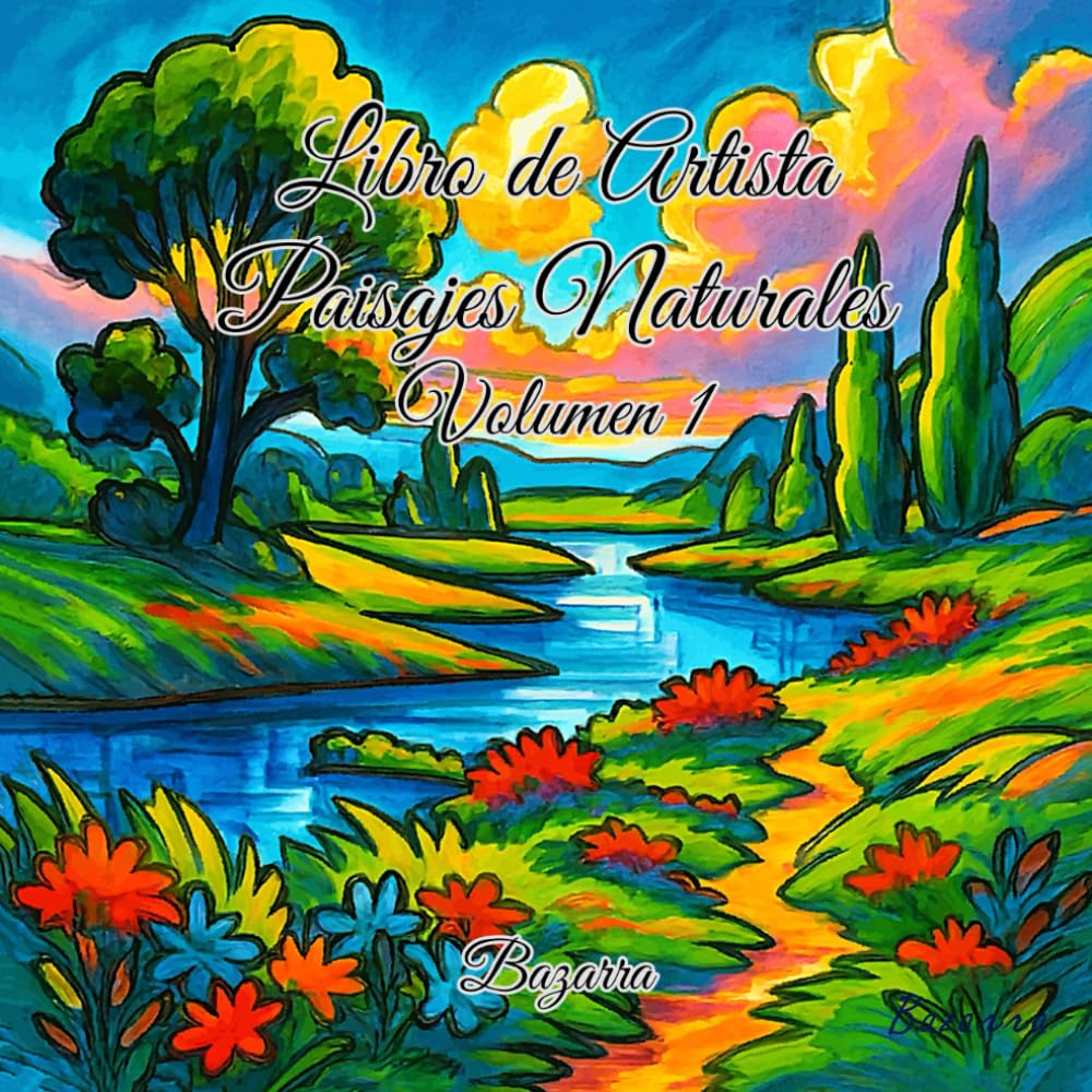 Libro de Artista. Paisajes Naturales. Volumen 1