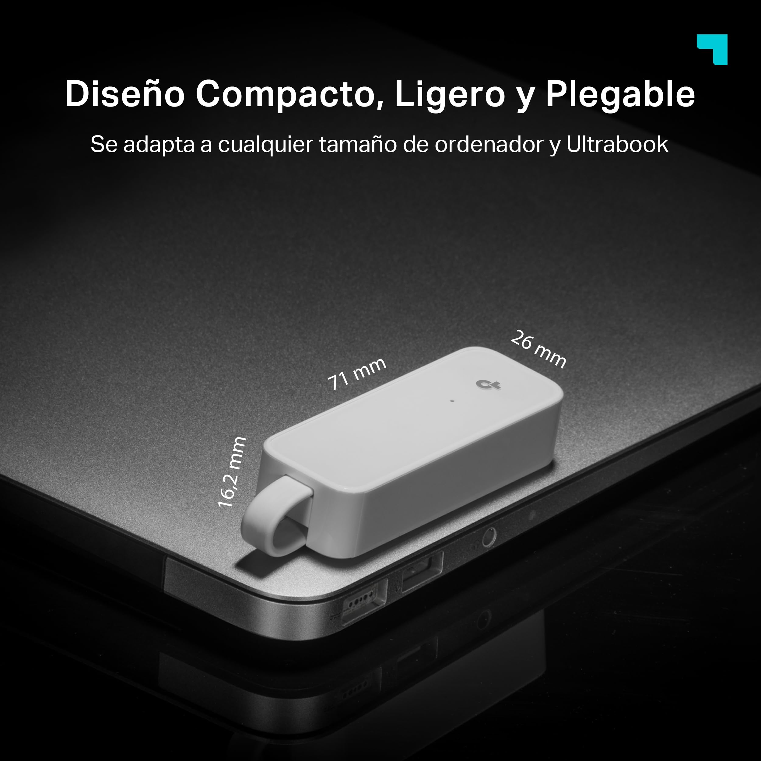 TP-Link UE300C - Adaptador USB-C a Ethernet, Puerto Gigabit 10/100/1000Mpbs, USB 3.0, Plug & Play, Ultra Compacto, Compatible con Windows, MacOS, Linux, Chrome OS - 5