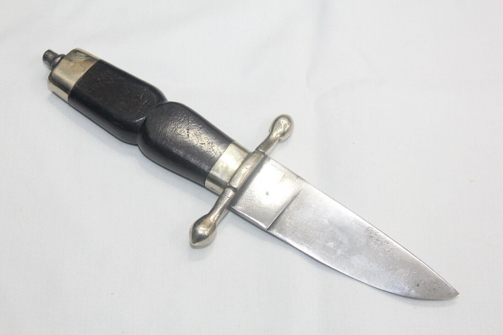 Rajasthan Gems Dagger Knife Damascus Steel Blade Wood Handle Handmade Home Decor B371