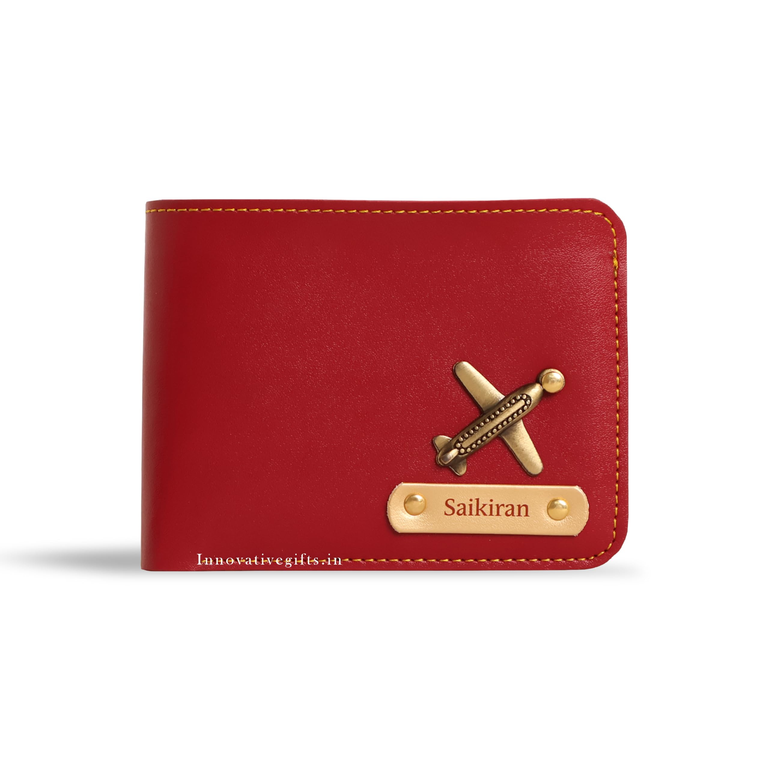 Innovative Gifts Mens Personalized Wallet I Customized Slim Stylish Leather Purse with Name & Charm I Unique Birthday Anniversary Gift for Men Boy Love Husband Employees Clients - Red (B0C5RPS97Y) Amazon Price History, Amazon Price Tracker