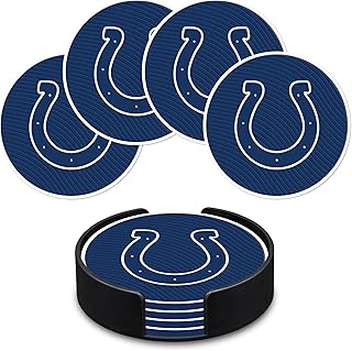 Rico Industries NFL Football Classic Favorites: PVC Coaster Set (4-Pack)