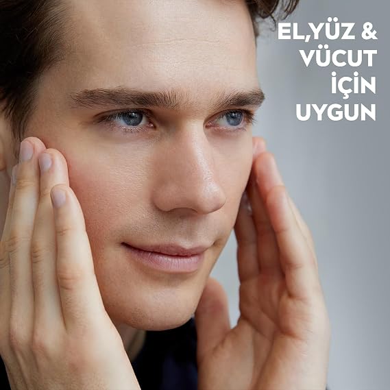 NIVEA MEN Erkek Nemlendirici Bakım Kremi 30 ml, El, Yüz ve Vücut Nemlendirici Krem, Hızlı Emilir, Yapışkan His Bırakmaz, E Vitamini