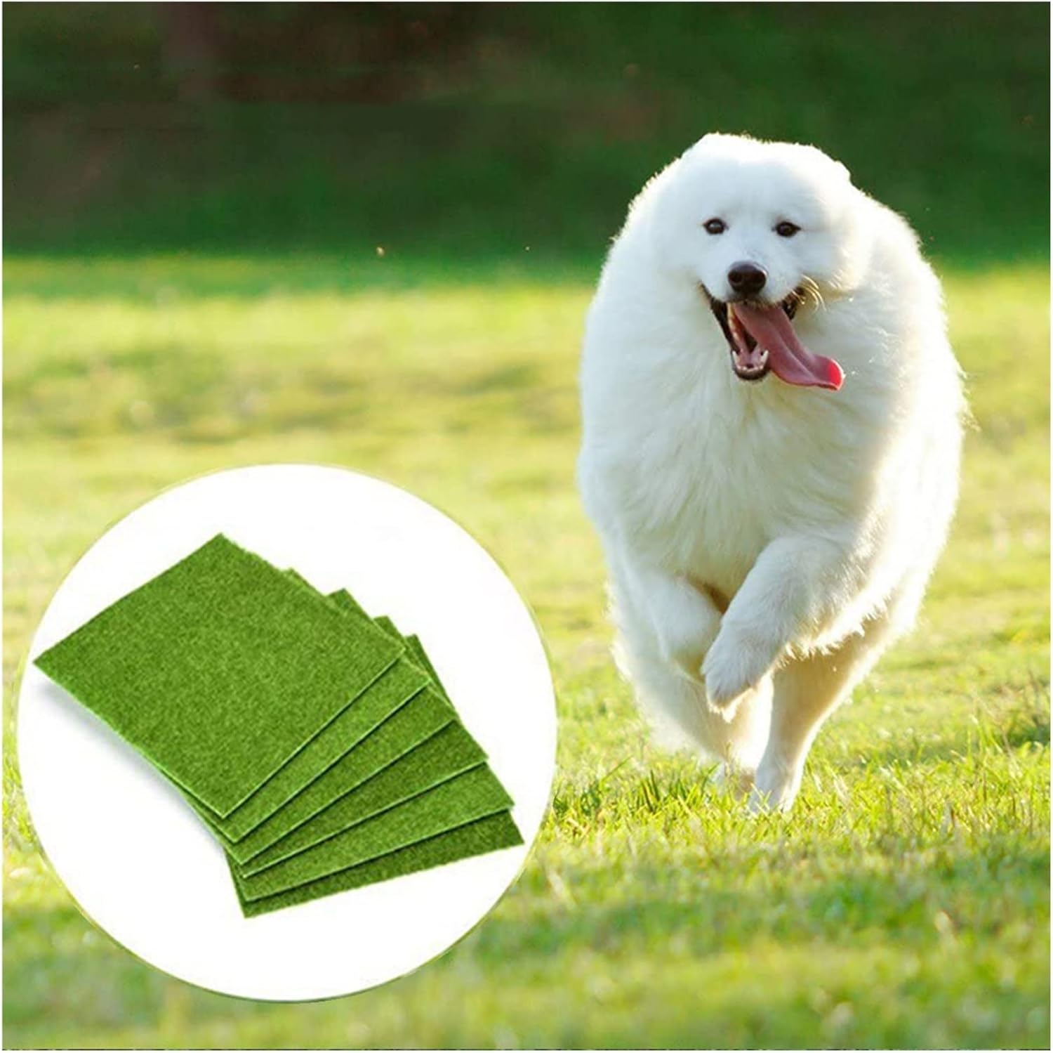 VXHCS Artificial Grass Squares Outdoor Decking Tiles
