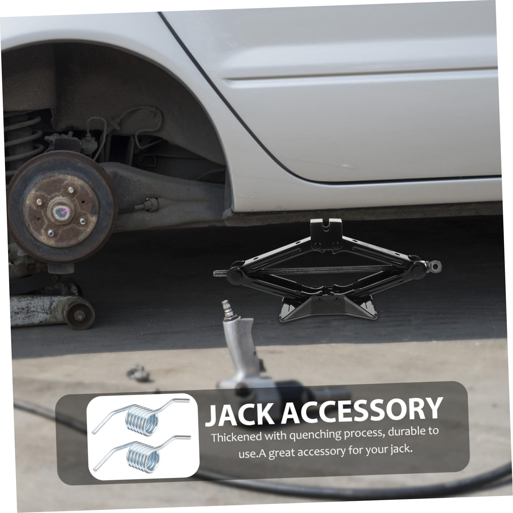 MUCKLILY 3 Pcs 3 Ton Jack Spring Replacement Spring for Hydraulic Floor Jack Universal Fit Accessory