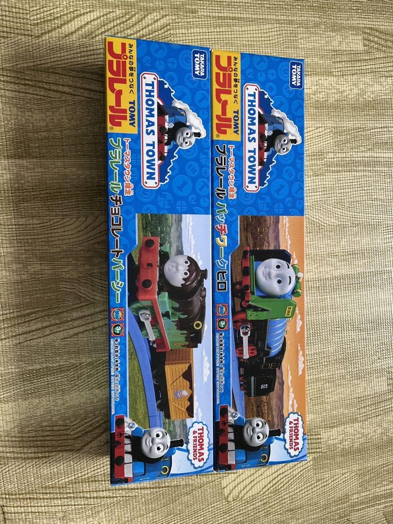 チョコレートパーシー　パッチワークヒロ　セット Amazon.co.jp: トーマスタウン限定 プラレール パッチワーク