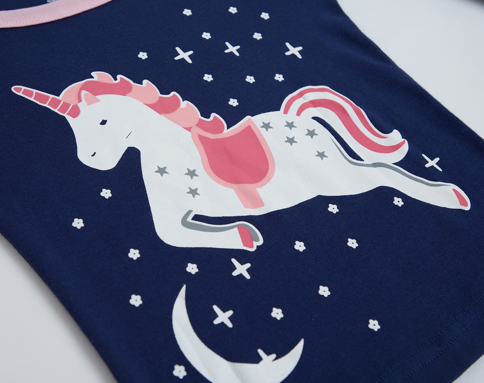 Girls Christmas Pyjamas Set Toddler Clothes Sleepwear Animal Printed Nightwear Winter Long Sleeve PJs 2 Piece Outfit Xmas Gift for Kids — view 4